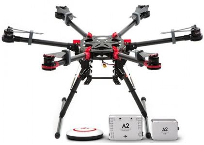 Dron DJI Hexacopter S900 + kontroler lotu A2 | robokosiarki.pl