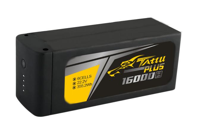 Akumulator LiPo 22.2V (6S) 16000mAh 22.2V 15C TATTU Plus Gens Ace | robokosiarki.pl