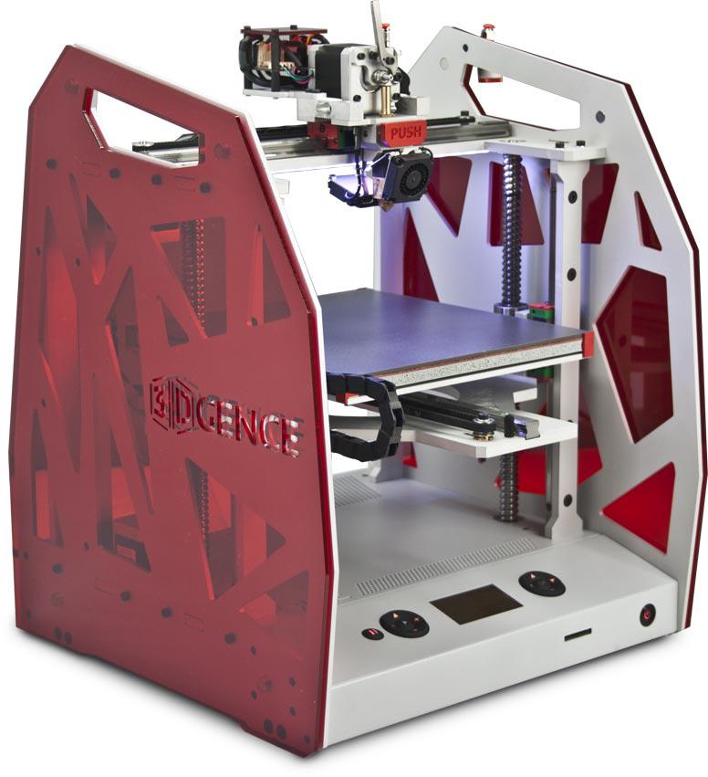 Drukarka 3D 3DGence ONE FLEX [do drukowania z gumy] | synapse.com.pl