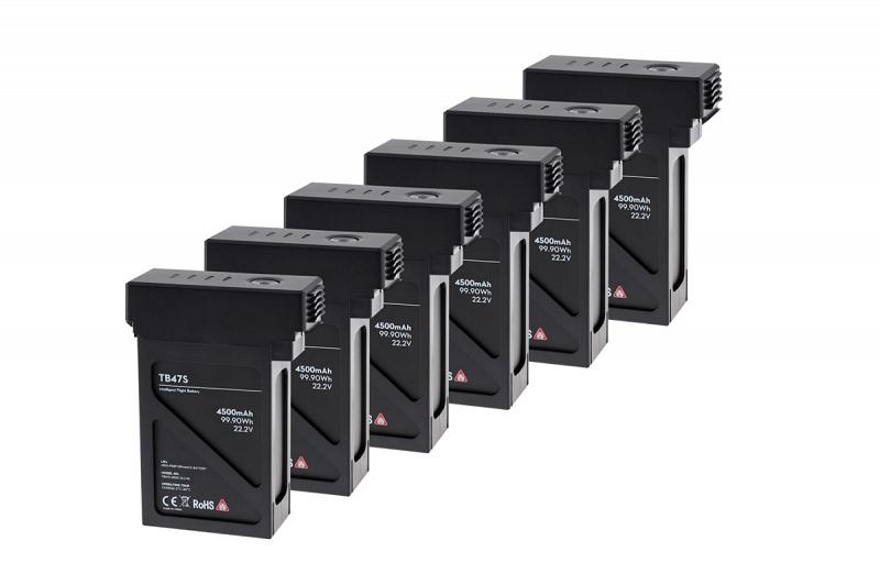 Komplet akumulatorów TB47S 4500 mAh [LiPo 6S; 22.2 V; 99.9 Wh], 6 sztuk | DJI Matrice 600 | synapse.com.pl