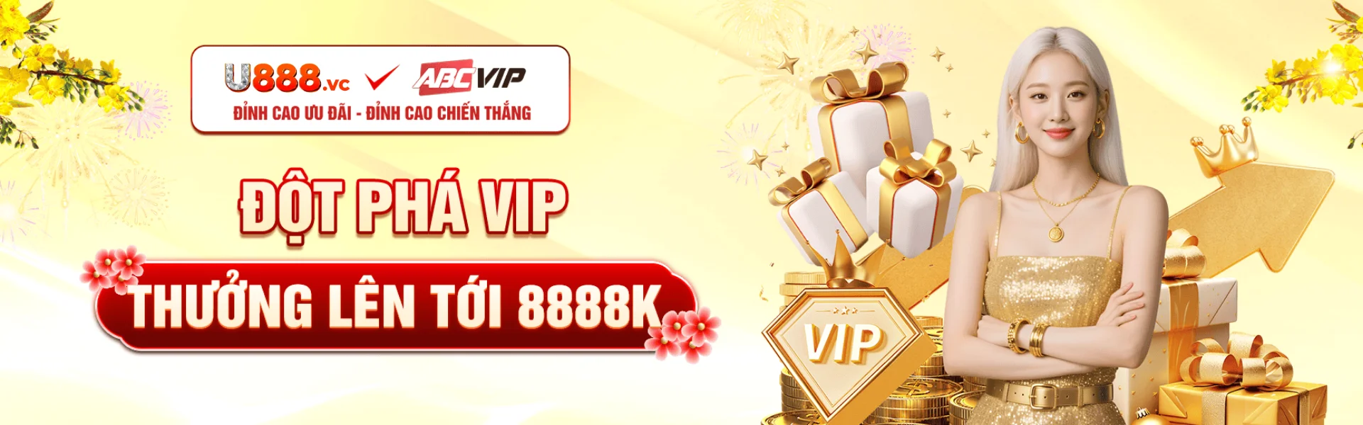 U888 đột phá vip thưởng lên tới 8888k